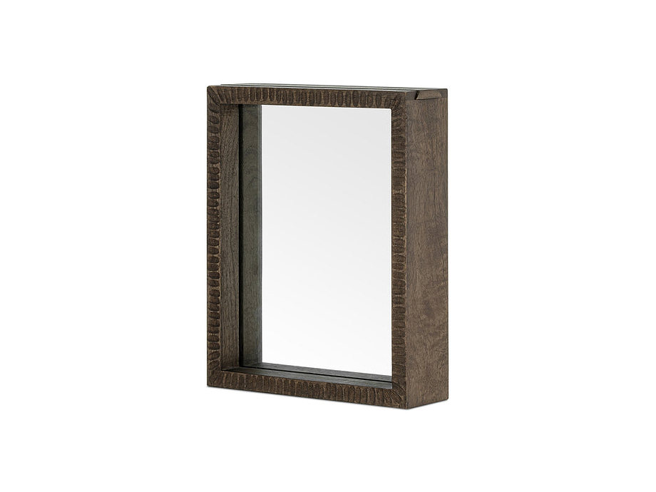 Indu Standing Mango Wood Frame - Dark Ash