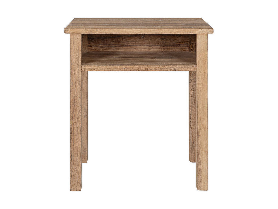 Iya Reclaimed Wood Bedside Table - Natural