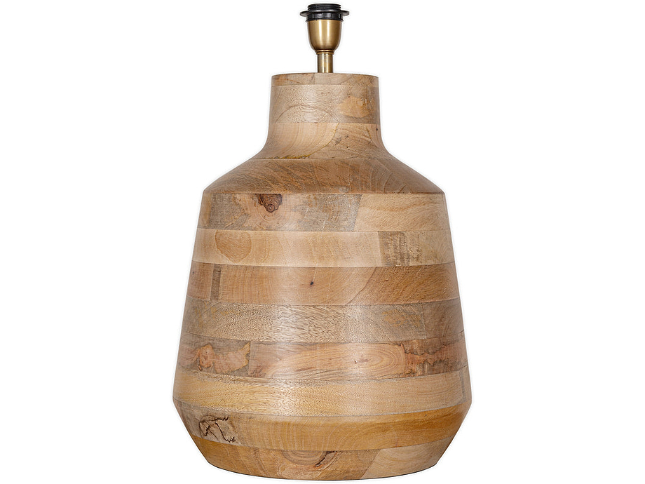 Kayo Statement Table Lamp Mango Wood - Natural