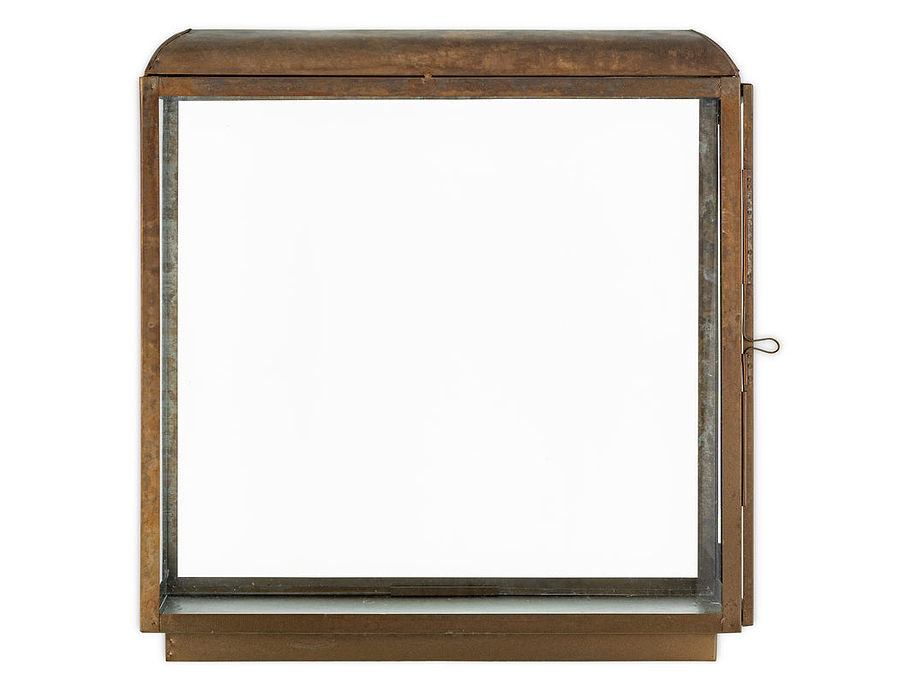 Kiwanda Tall Lantern - Antique Brass