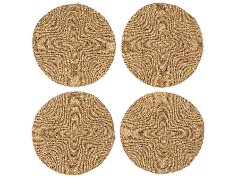Keso Woven Placemats - Brown (Set of 4)