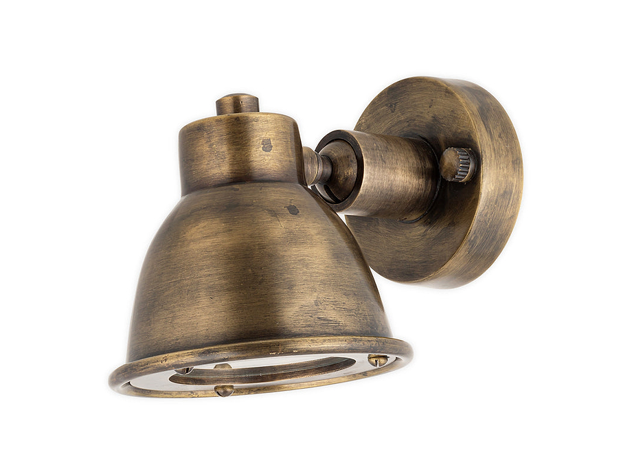 Kasai Brass Spotlight - Antique Brass