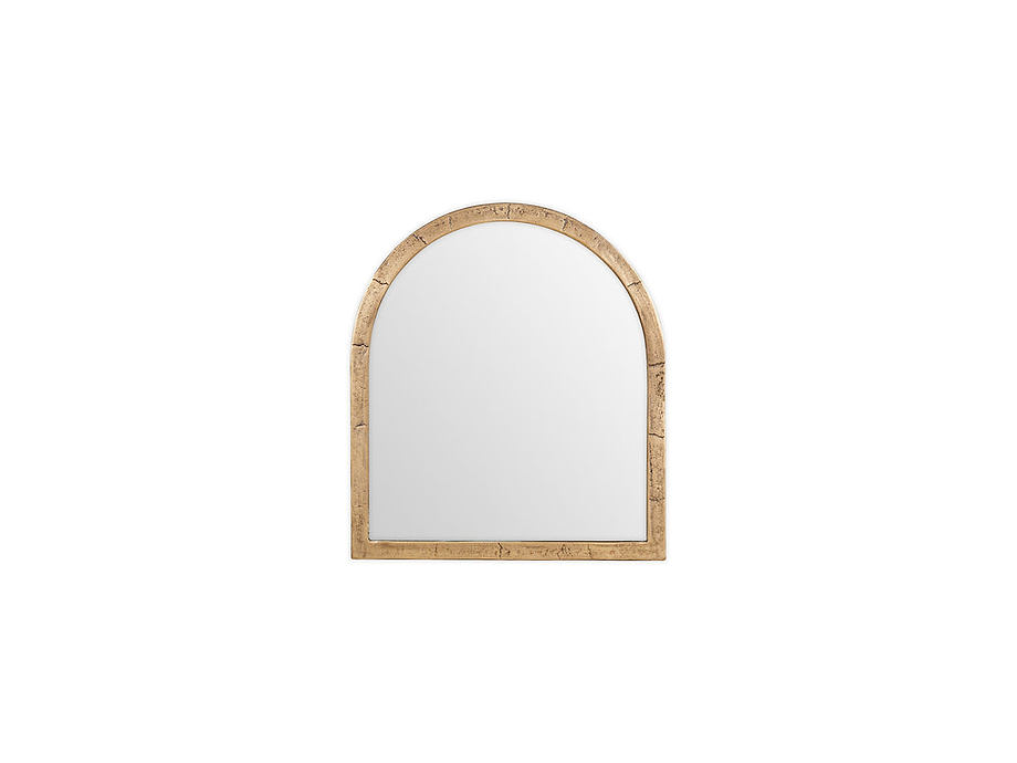 Murwara Wall Mirror - Antique Brass