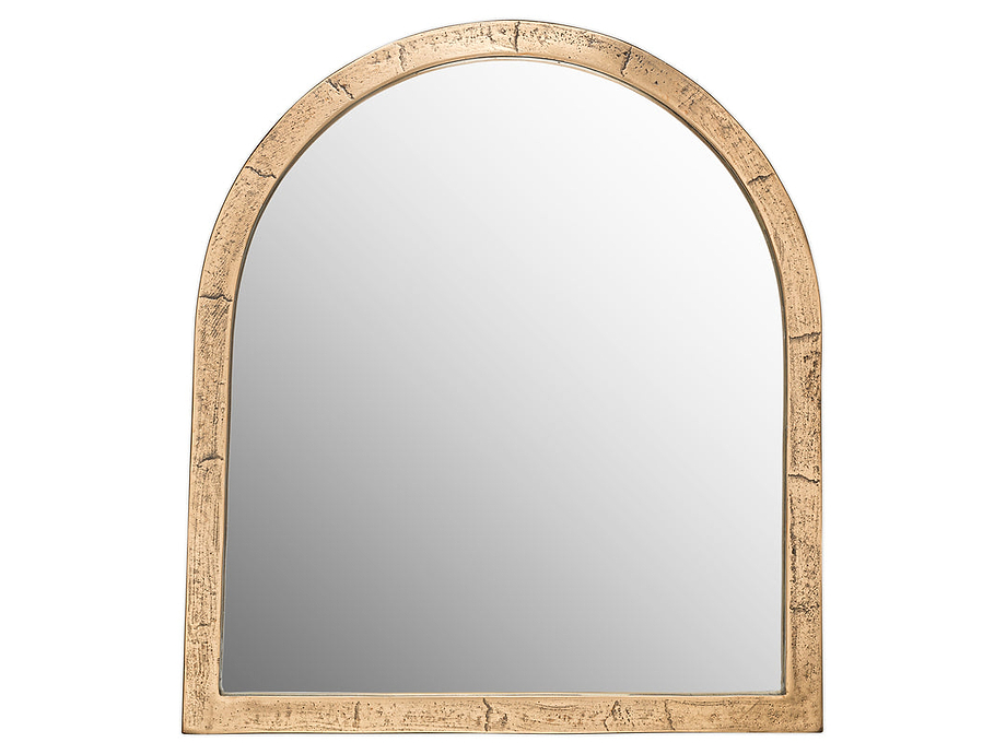 Murwara Wall Mirror - Antique Brass