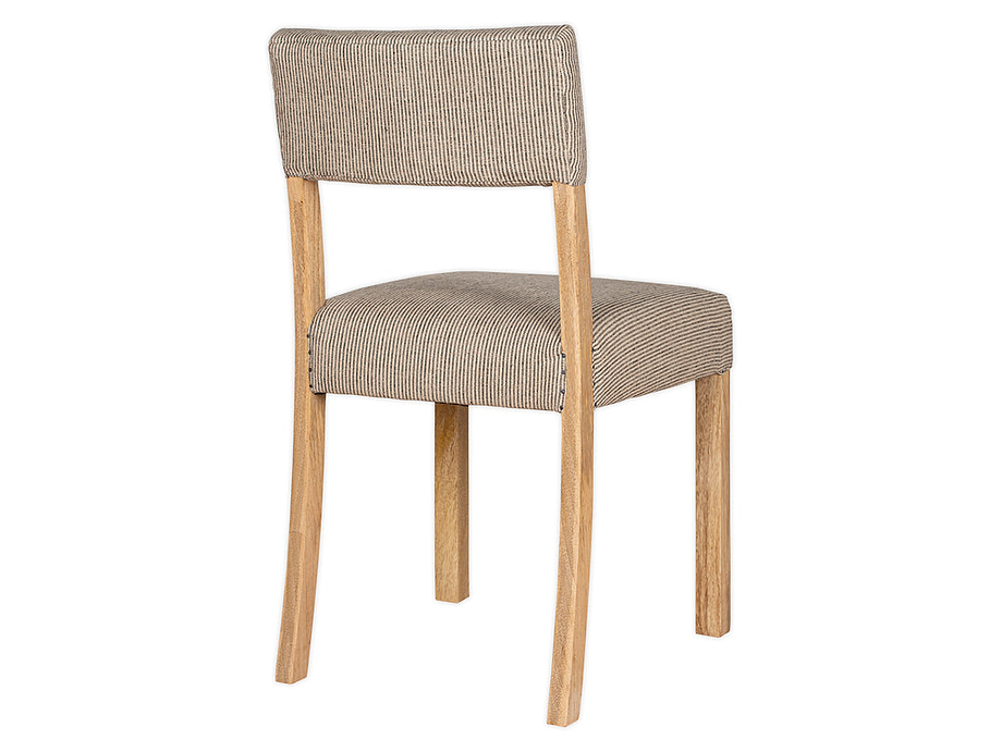 Nadeeka Linen Upholstered Dining Chair - Soft Grey