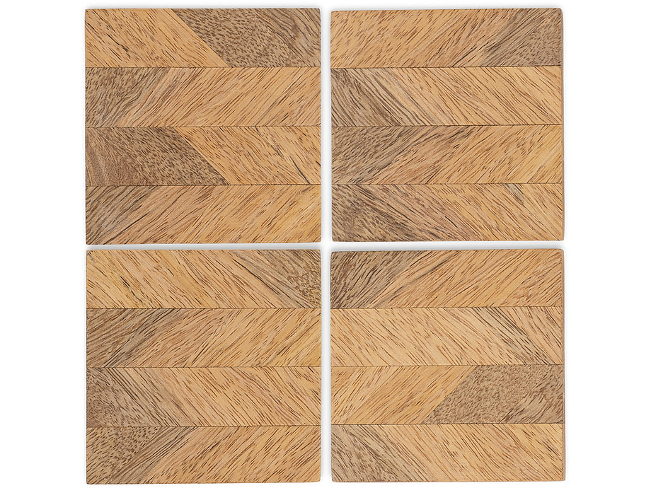 Nalbari Coasters - Natural (Set of 4)