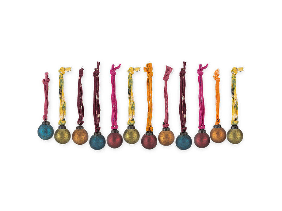 Oko Mini Baubles - Mixed Matt (Set of 12)