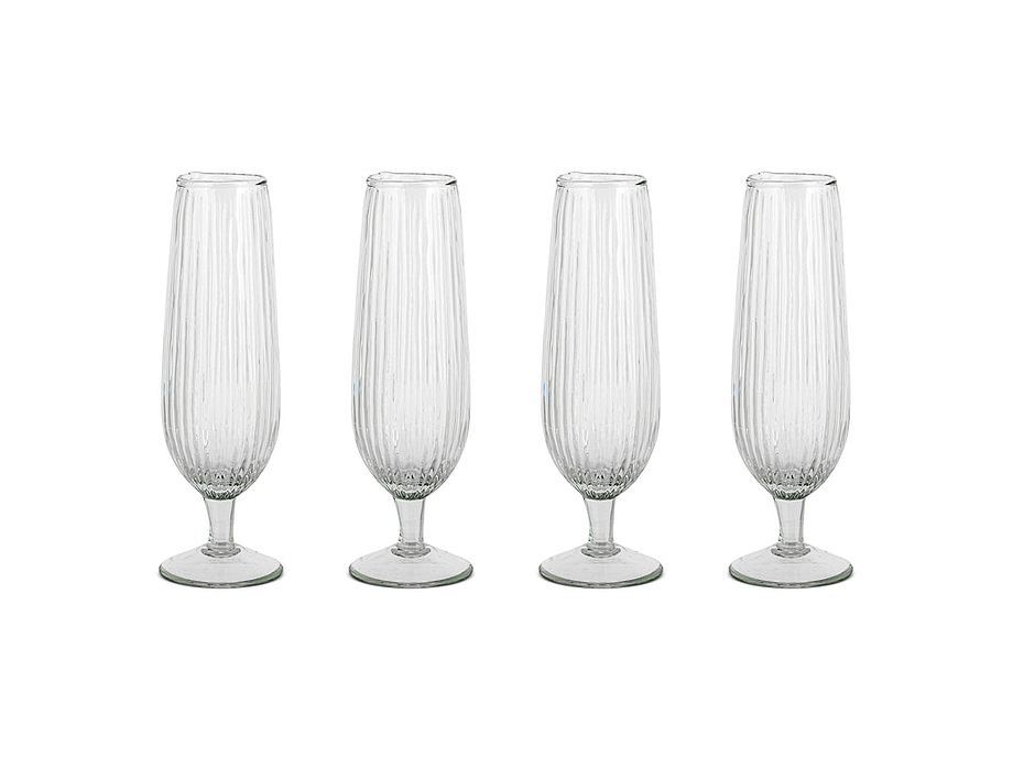 Otuba Champagne Flute - Clear (Set of 4)