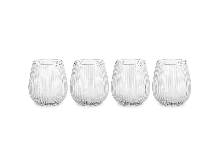 Otuba Tumbler - Clear (Set of 4)