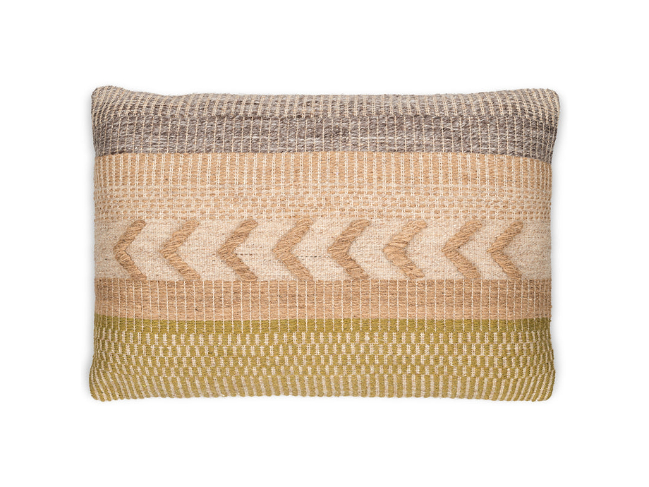 Tuleeka Wool Cushion Cover - Ochre