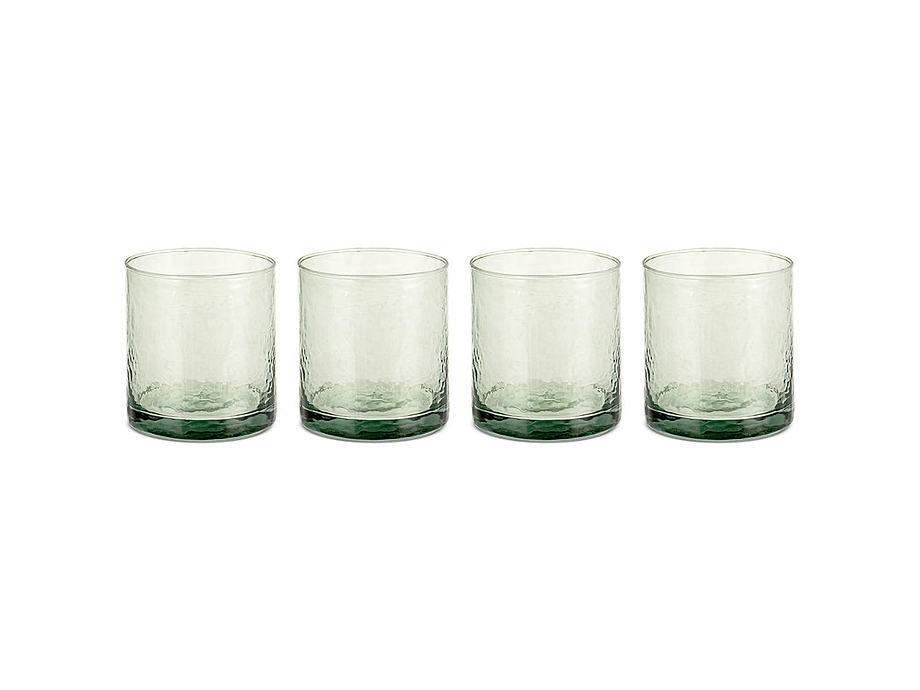 Yala Hammered Tumbler - Sage Green (Set of 4)