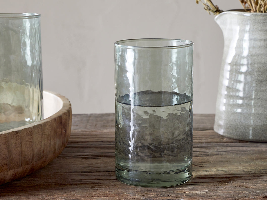 Yala Hammered Highball - Sage Green (Set of 4)
