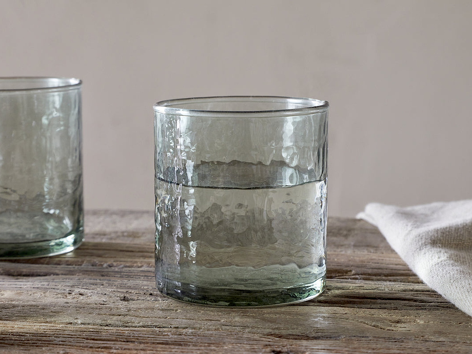 Yala Hammered Tumbler - Sage Green (Set of 4)