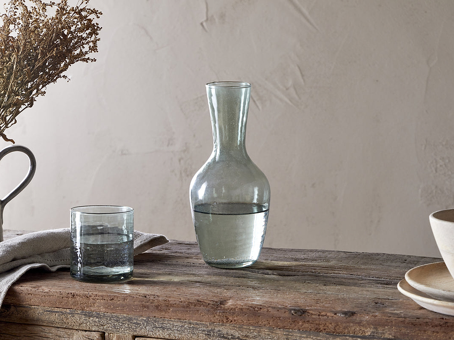 Yala Hammered Jug - Sage Green