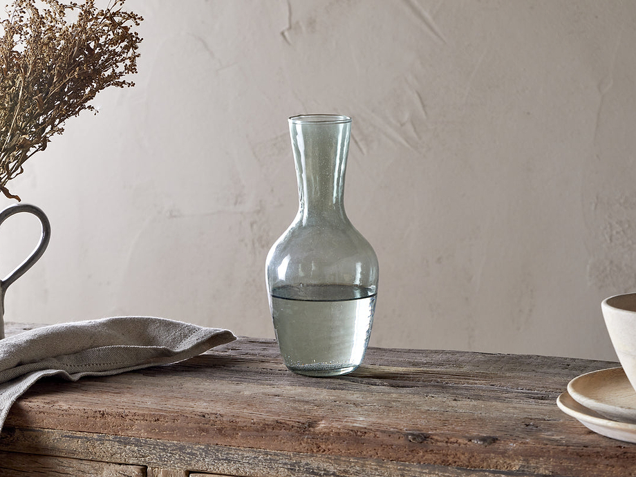 Yala Hammered Jug - Sage Green