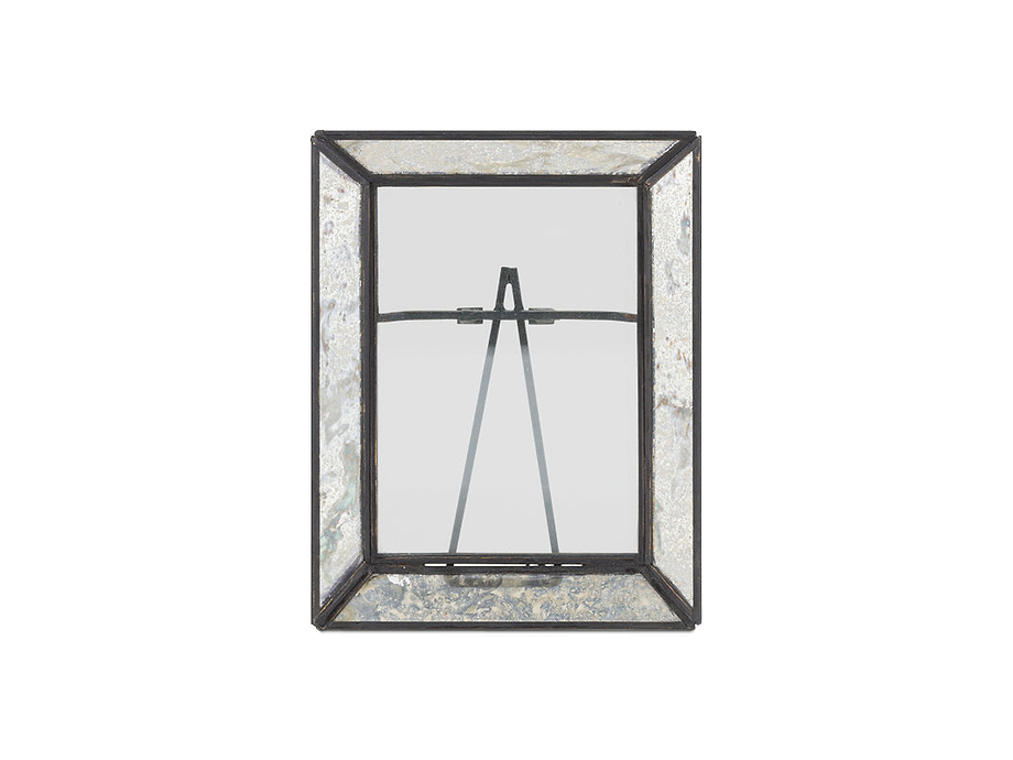 Yash Antique Glass & Iron Photoframe - Antique Black