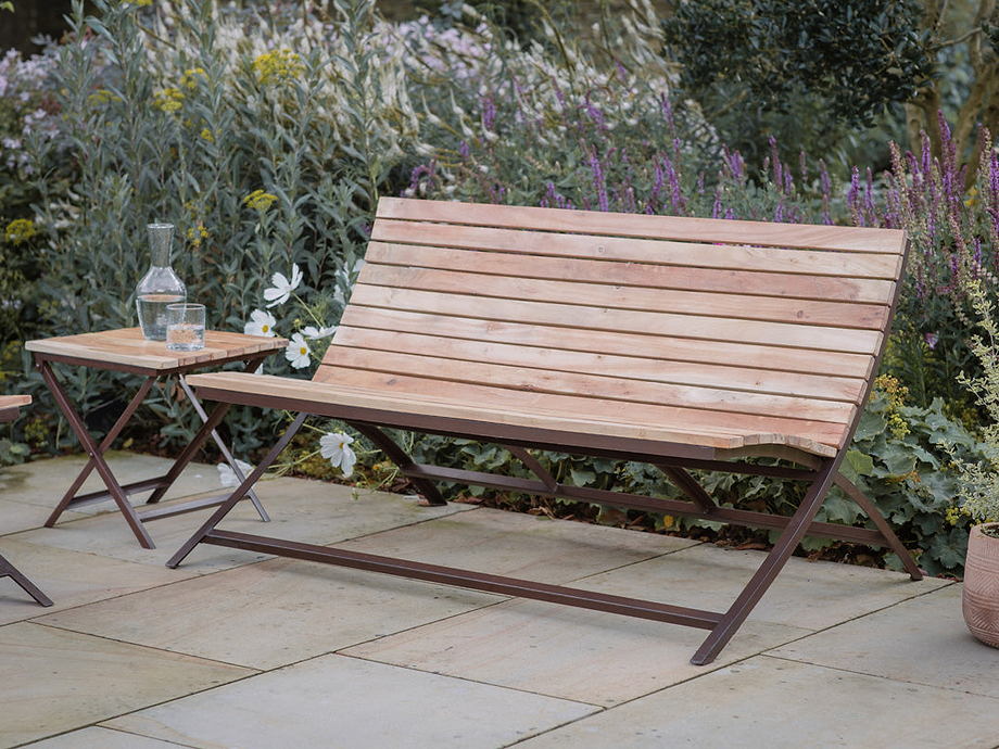 Yatin Outdoor Bench - Natural