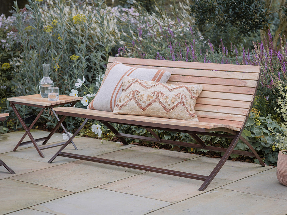 Yatin Outdoor Bench - Natural