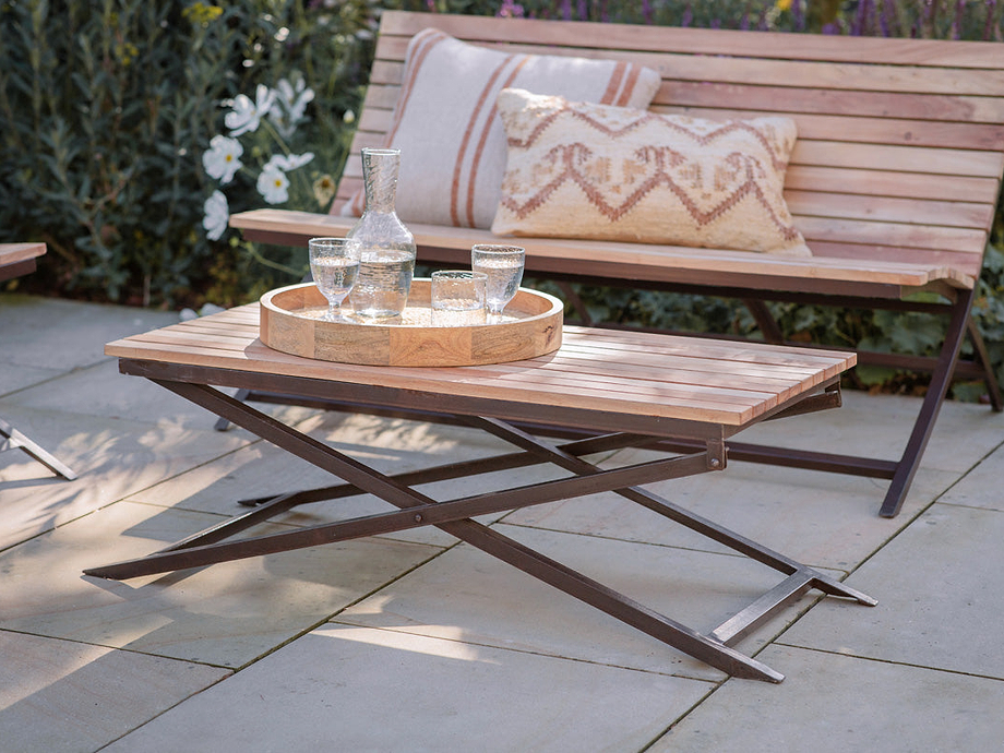 Yatin Outdoor Coffee Table - Natural