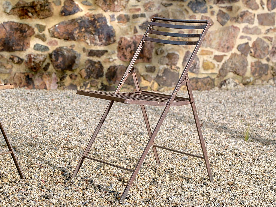 Yealme Iron Bistro Chair