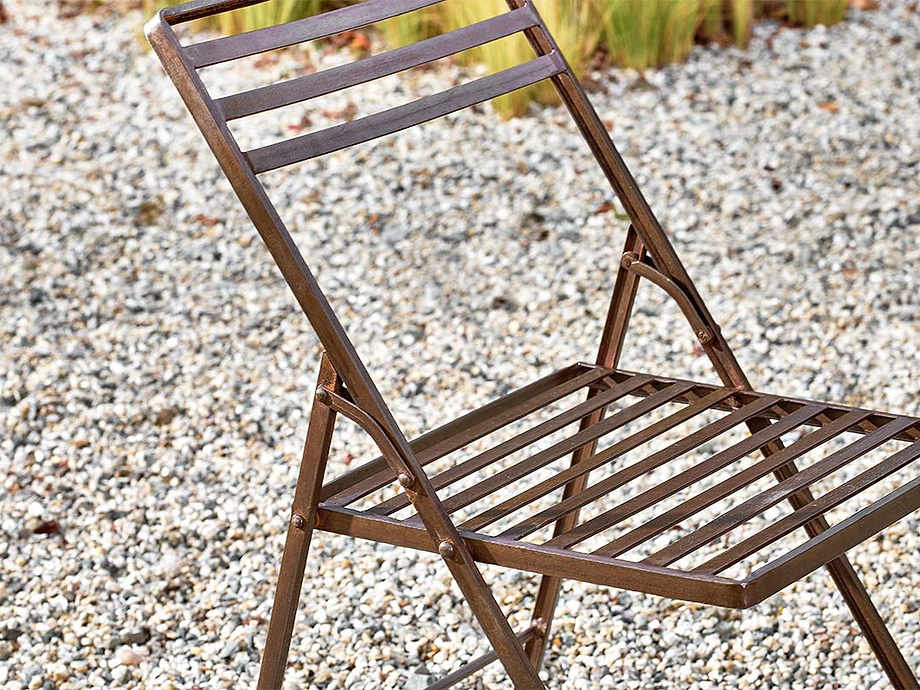 Yealme Iron Bistro Chair