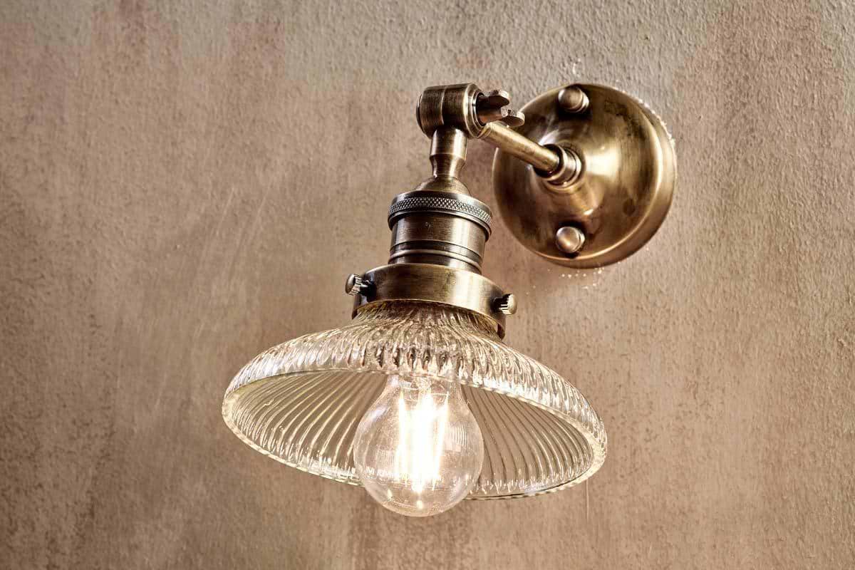 Zowie Recycled Glass Wall Light - Small