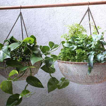 Abari Round Hanging Planter-nkuku