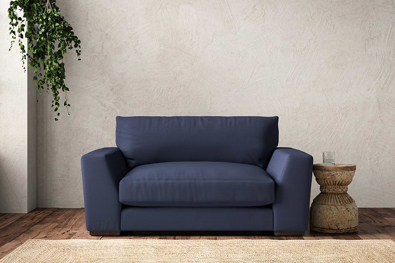 Guddu Love Seat - Recycled Cotton Navy