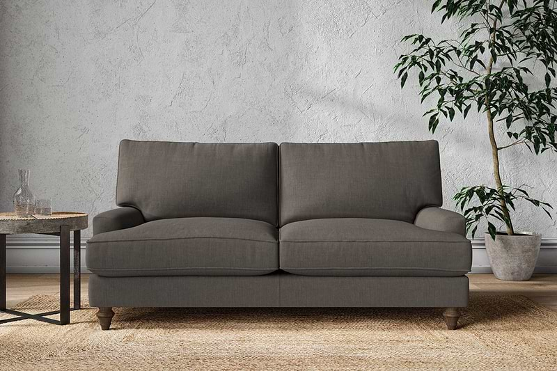 Nkuku MAKE TO ORDER Marri Medium Sofa - Brera Linen Granite