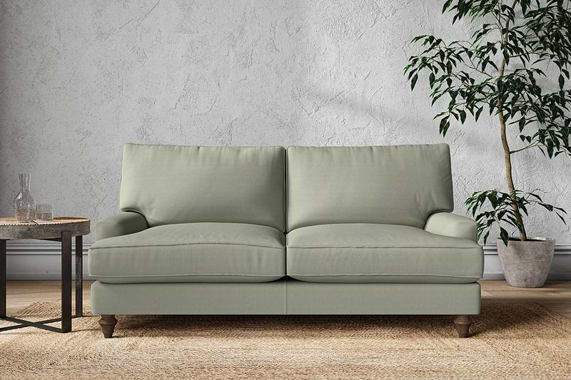 Nkuku MAKE TO ORDER Marri Medium Sofa - Recycled Cotton Seaspray