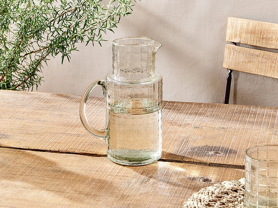 Adhit Glass Jug - Clear