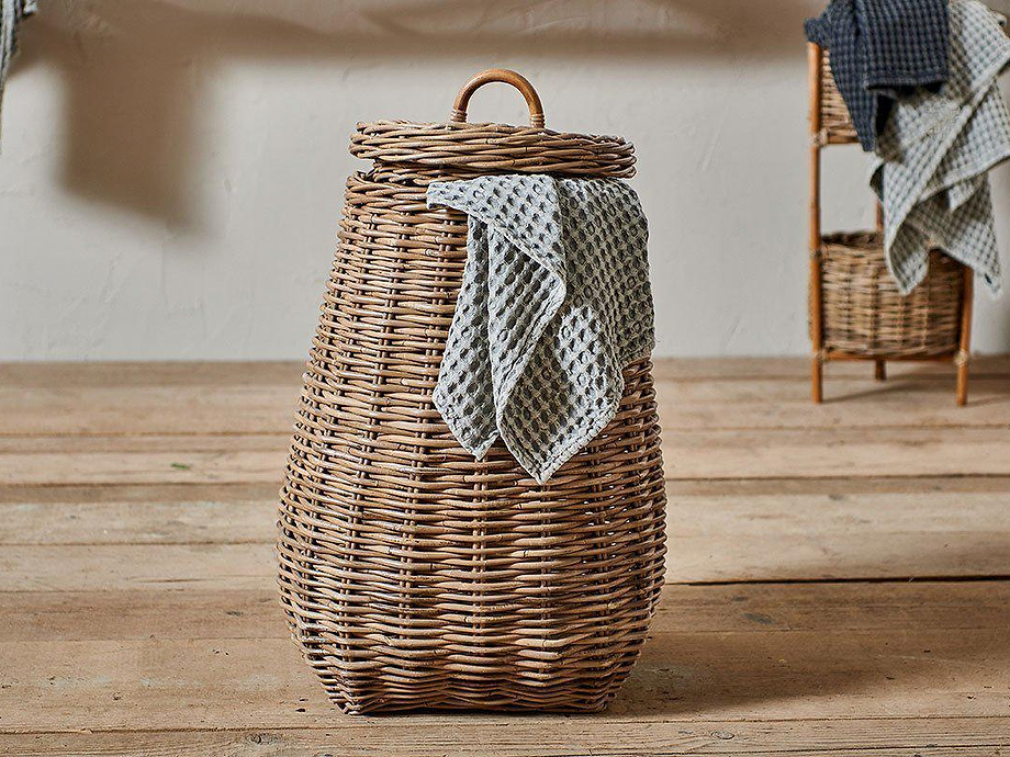 Amandi Rattan Laundry Bin