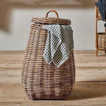 Amandi Rattan Laundry Bin-nkuku