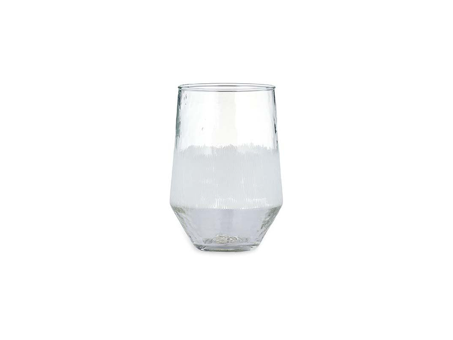 Anara Etched Tumbler - Clear - (Set of 4) - Large