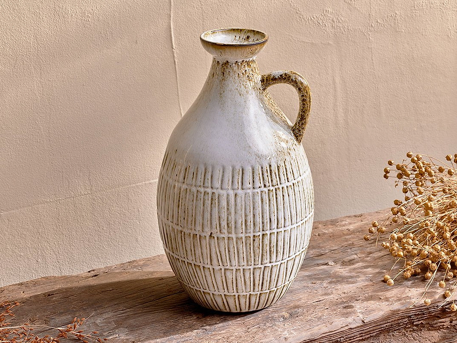 Anjuna Reactive Glaze Decorative Jug
