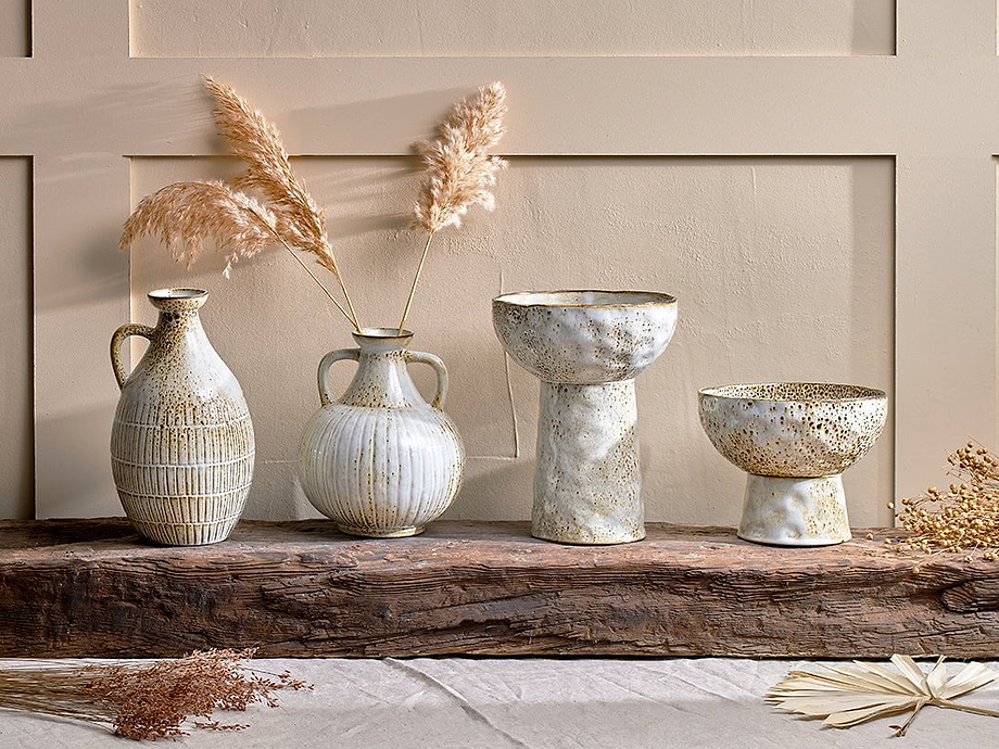 Anjuna Reactive Glaze Decorative Jug