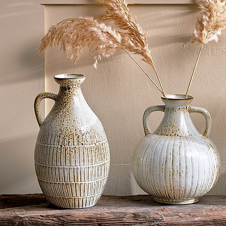 Anjuna Reactive Glaze Decorative Jug-nkuku