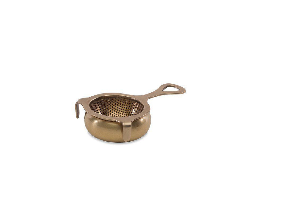 Antique Brass Tea Strainer