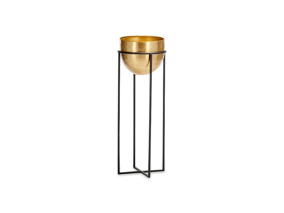 Atsu Brass Planter Stand