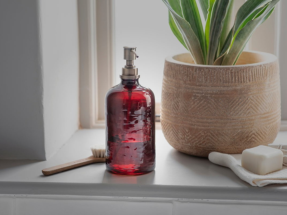 Avamali 1 Litre Recycled Glass Refill Bottle - Plain