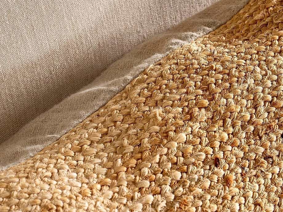 Barjora Braided Hemp Cushion Cover