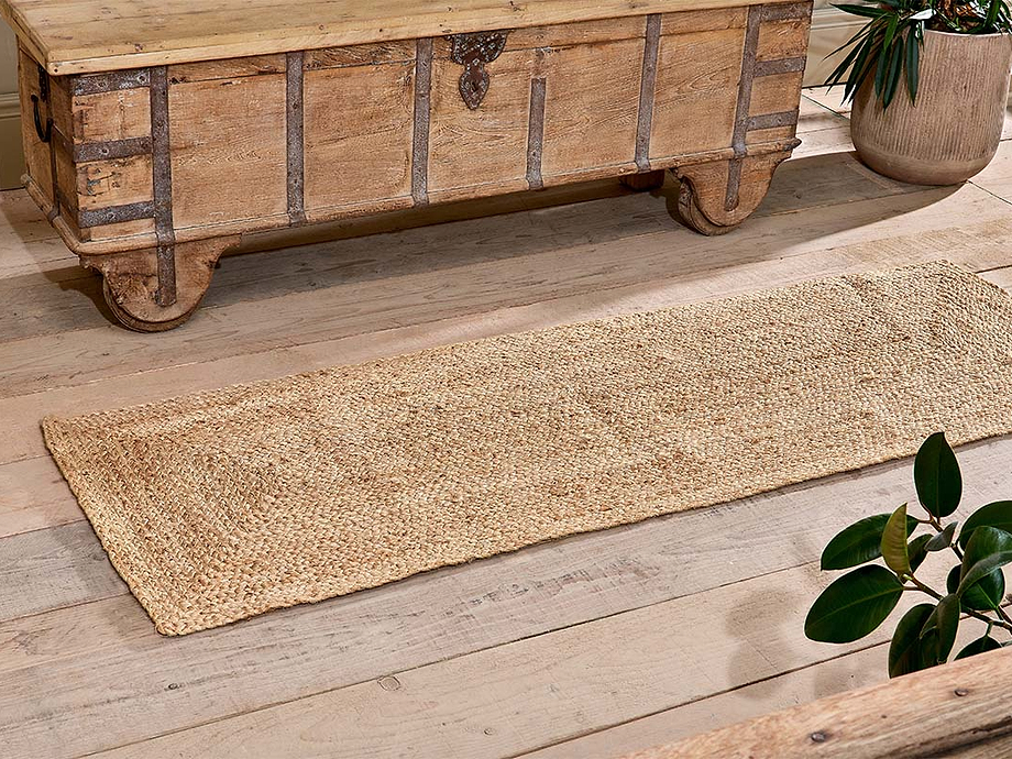 Braided Hemp Floor Runner