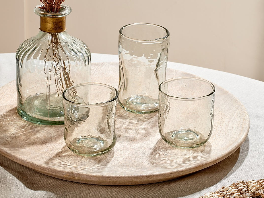 Chandani Tumbler Short - Clear - (Set of 4)
