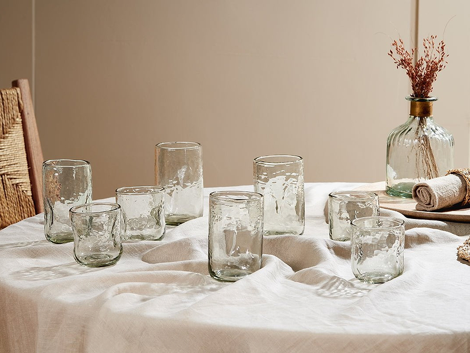 Chandani Tumbler Short - Clear - (Set of 4)
