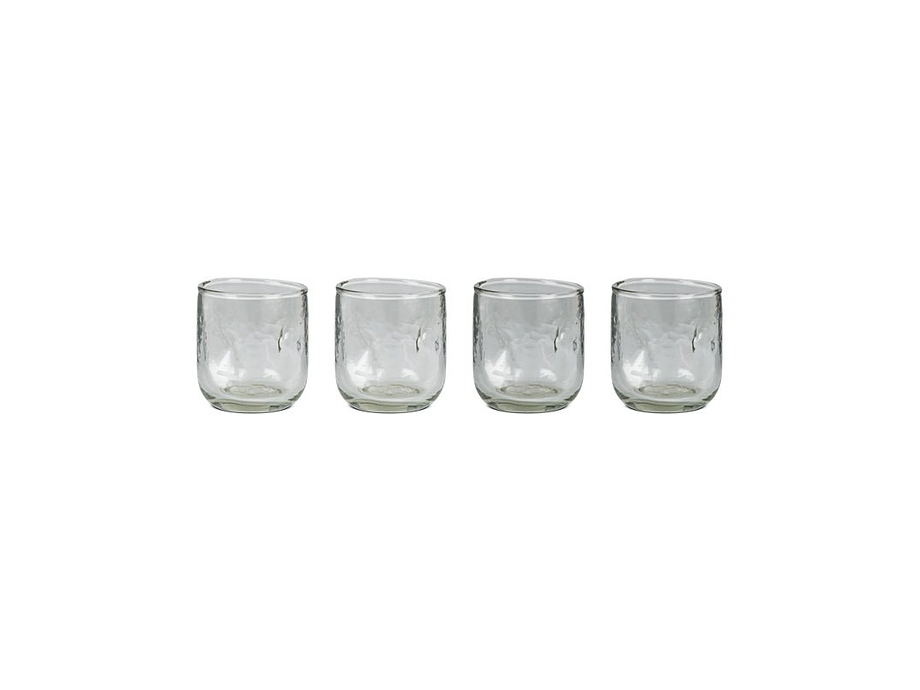Chandani Tumbler Short - Clear - (Set of 4)
