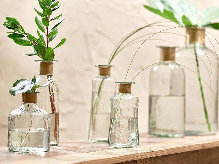 Chara Hammered Bottle - Lines