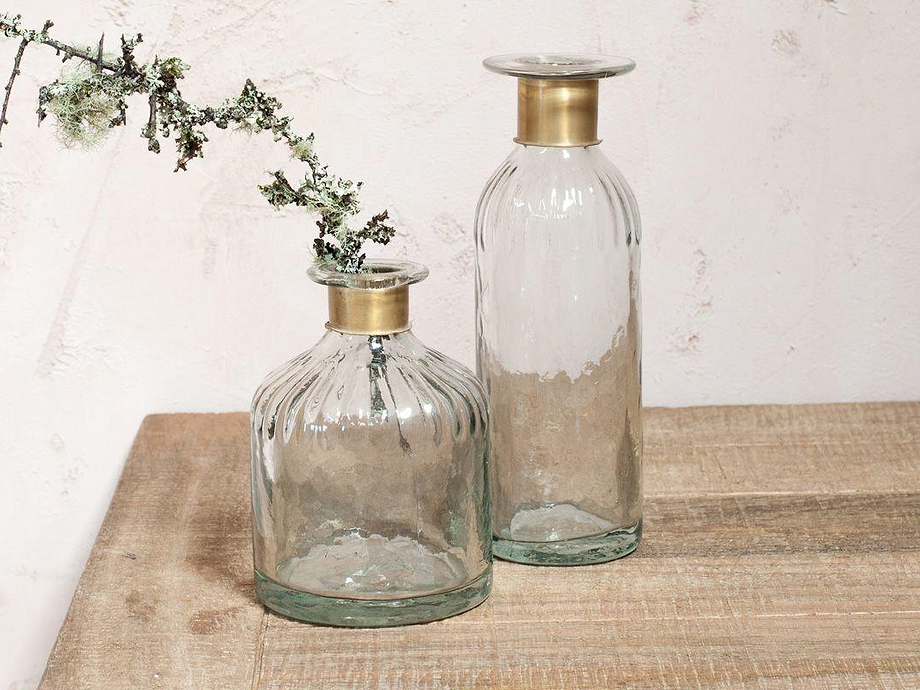 Chara Hammered Bottle - Lines
