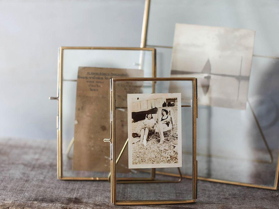 Danta Antique Brass Frame