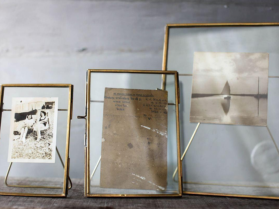 Danta Antique Brass Frame