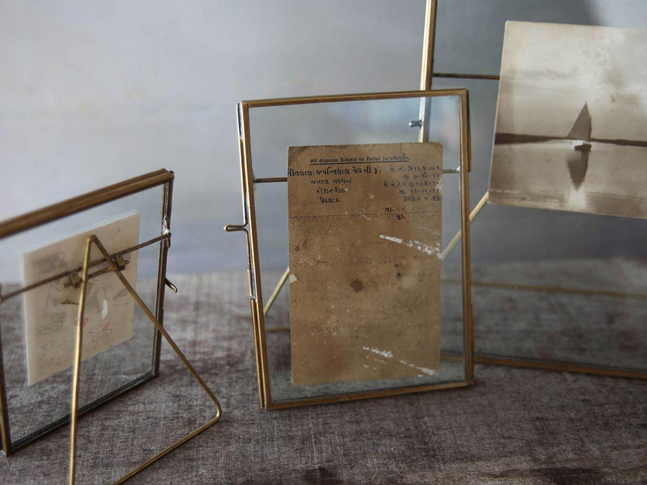 Danta Antique Brass Frame